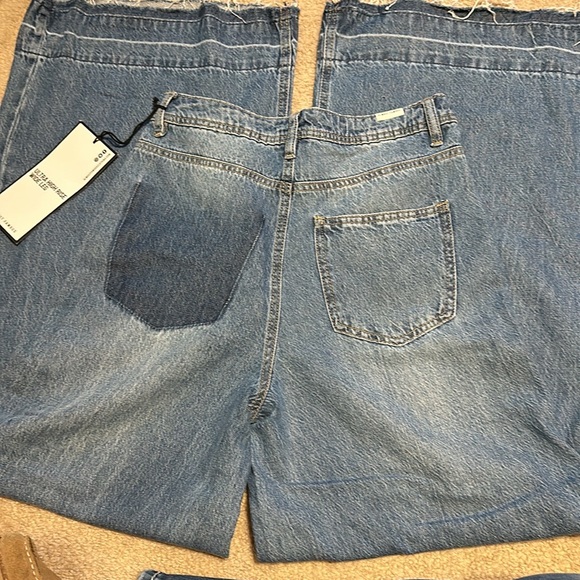 NWT size 5 Almost Famous Wide leg jeans - Picture 5 of 7